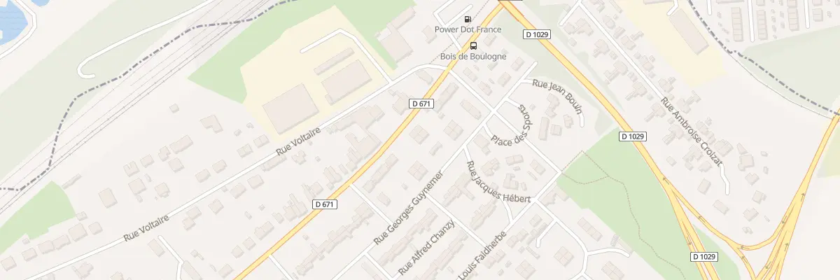 Plan du 82 Rue Pierre Sémard à Gauchy
