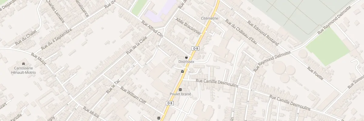 Plan du 83 Rue Georges Pompidou à Saint-Quentin