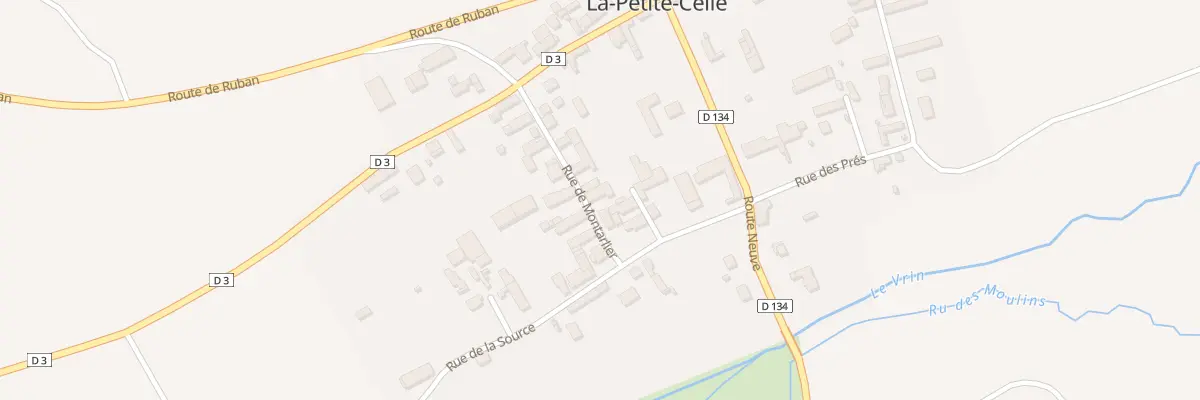 Plan du 4 Rue du Montarlier à La Celle-Saint-Cyr