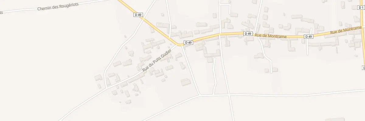 Plan du 1B Rue du Puits Godier à Soisy-Bouy