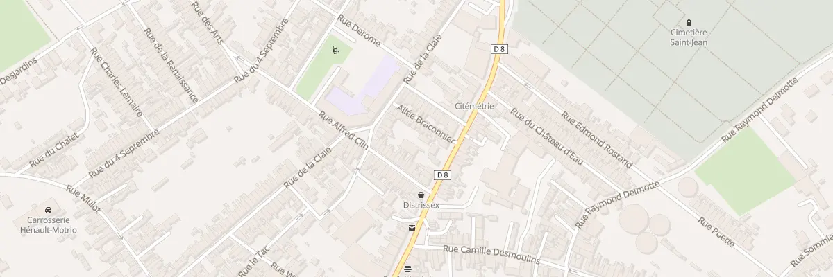 Plan du 95 Rue Georges Pompidou à Saint-Quentin