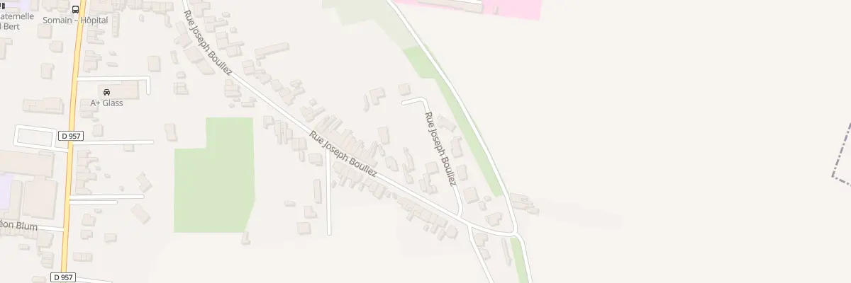Plan du 187 Rue Joseph Bouliez à Somain