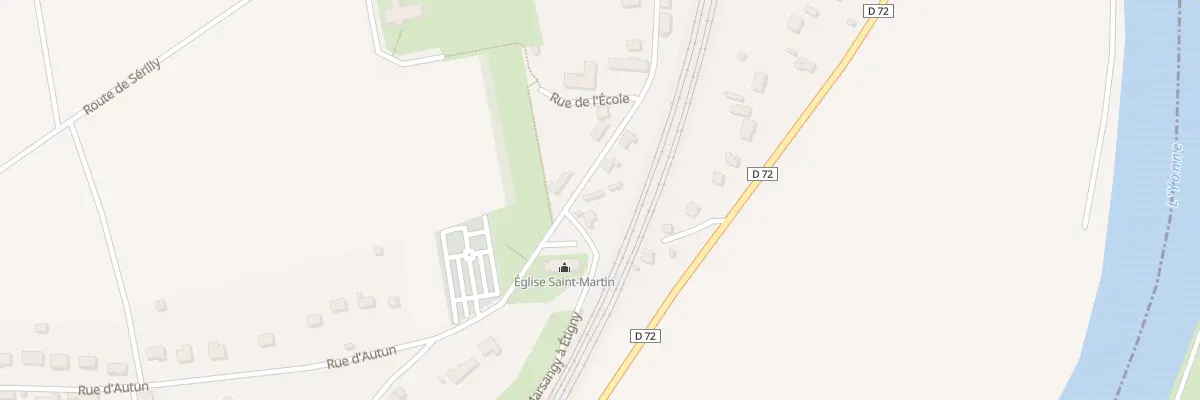Plan du 4 Rue de l’Eglise à Étigny