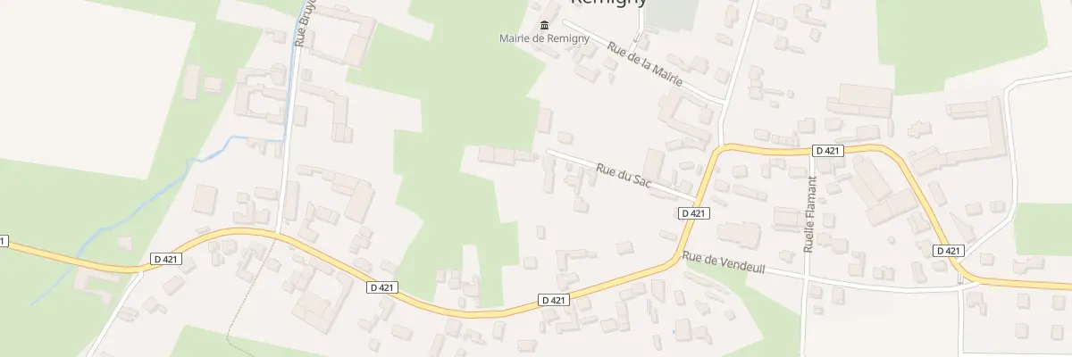 Plan du 5 Rue du Sac à Remigny