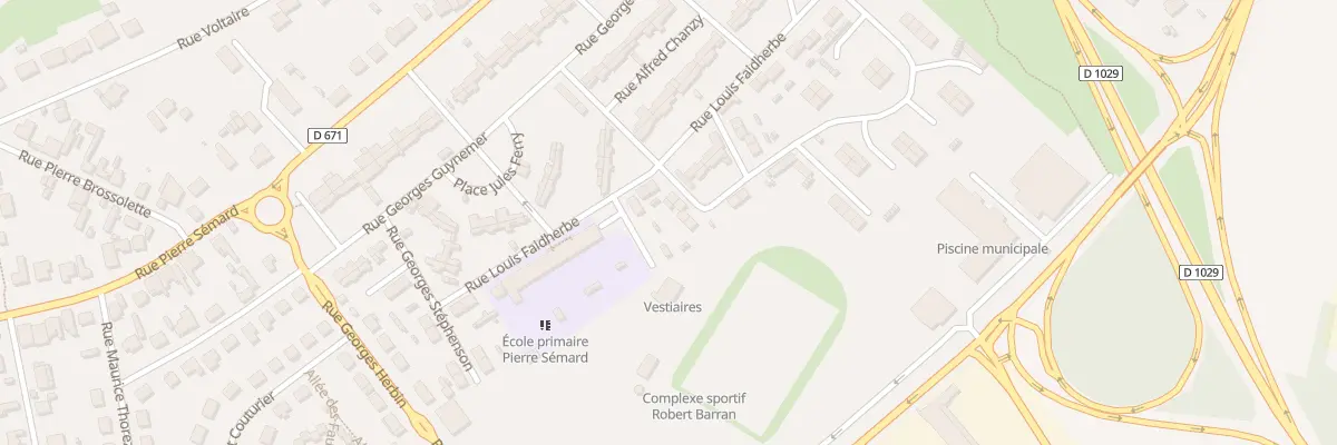 Plan du 4 Rue Gallieni à Gauchy