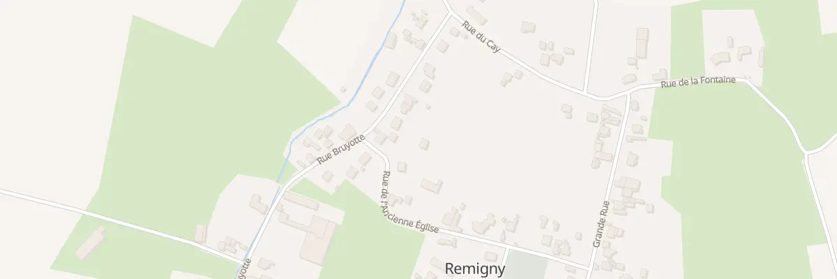 Plan du 18B Rue Bruyotte à Remigny