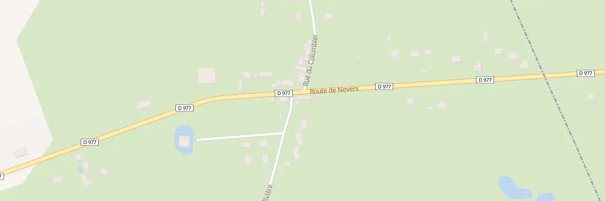 Plan du 41 Rte de Nevers à Sichamps