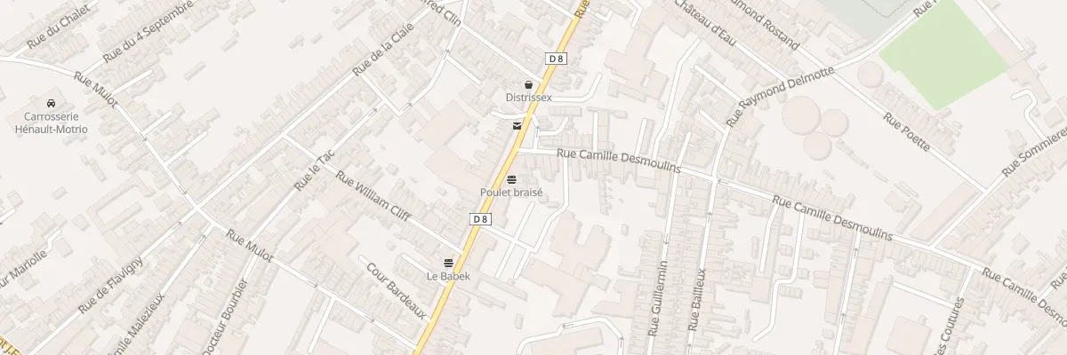 Plan du 4 Rue Camille Desmoulins à Saint-Quentin