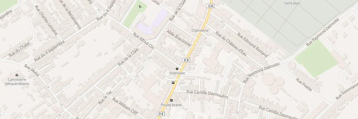Plan du 89 Rue Georges Pompidou à Saint-Quentin