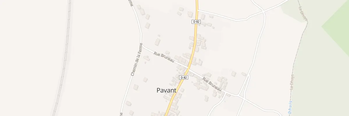 Plan du 43 Rue Jean de la Fontaine à Pavant