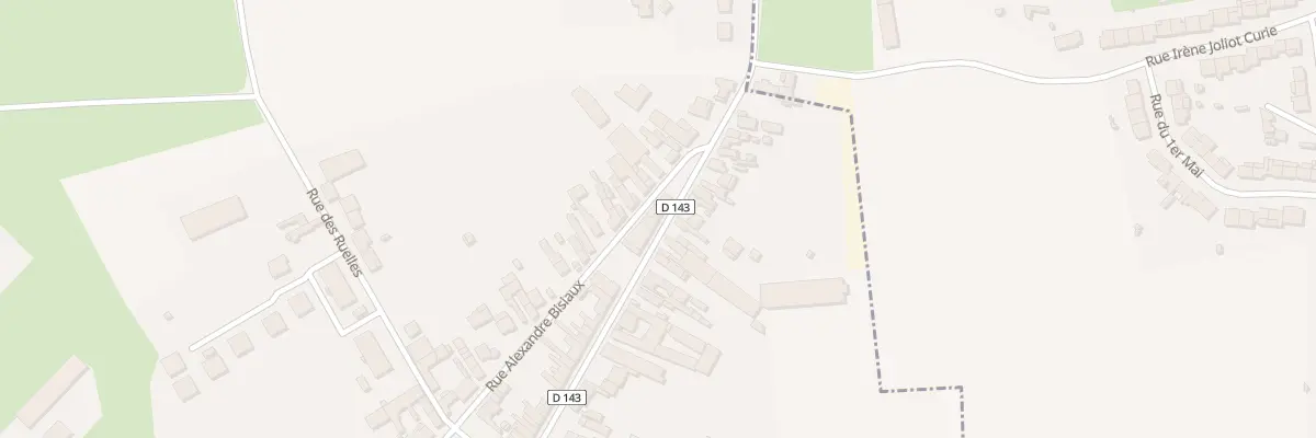 Plan du 93 Rue des Freres Bouhours à Somain