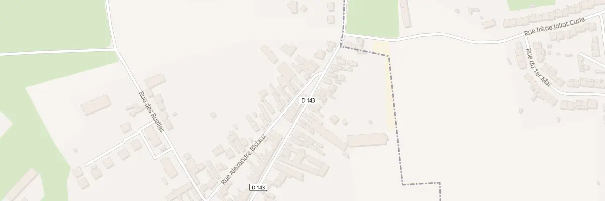 Plan du 95 Rue des Freres Bouhours à Somain