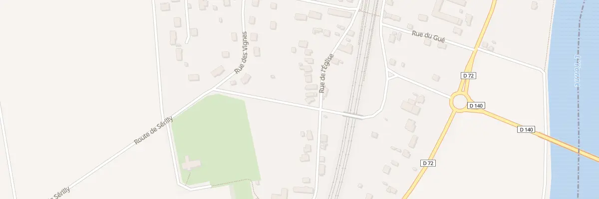 Plan du 15 Rue de l’Eglise à Étigny