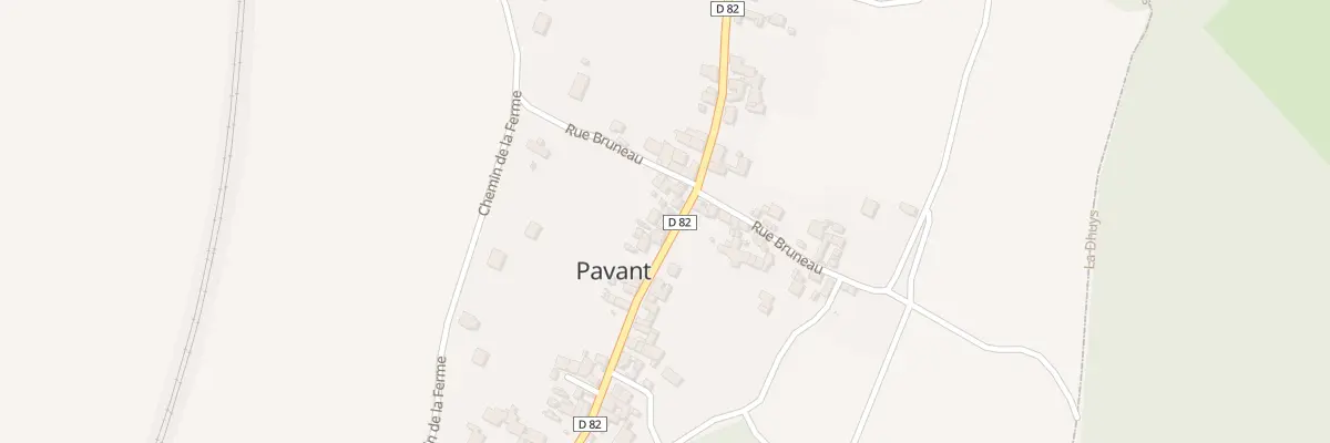 Plan du 31 Rue Jean de la Fontaine à Pavant