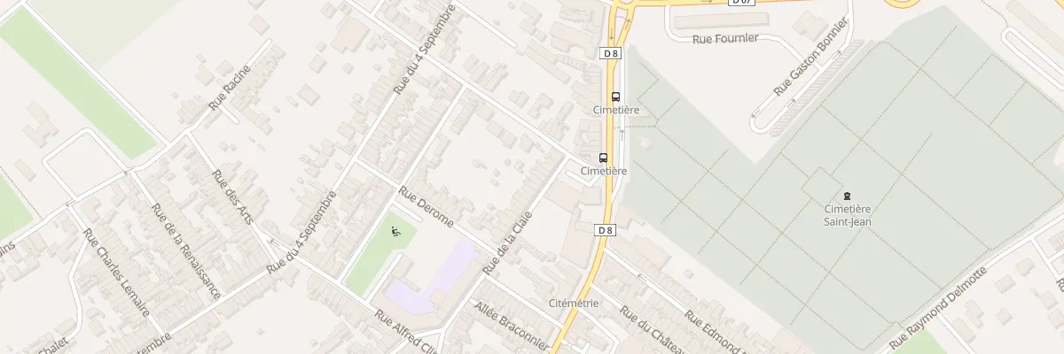 Plan du 123 Rue de la Claie à Saint-Quentin