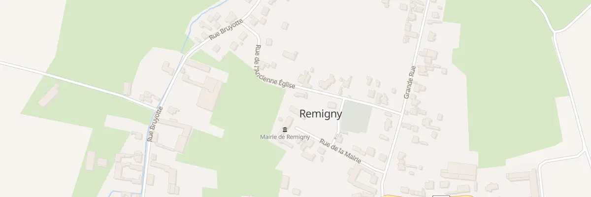 Plan du 1 Rue de l’Ancienne Eglise à Remigny