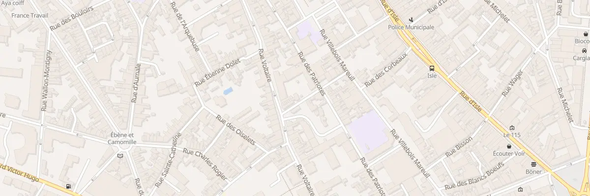 Plan du 5 Rue des Agaces à Saint-Quentin