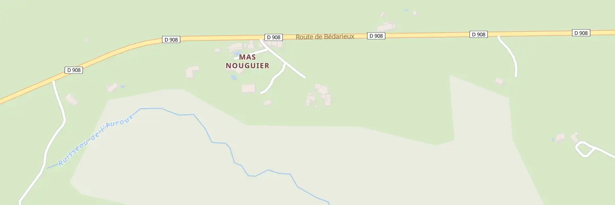 Plan du 5011 Mas de Nouguier à Valmascle