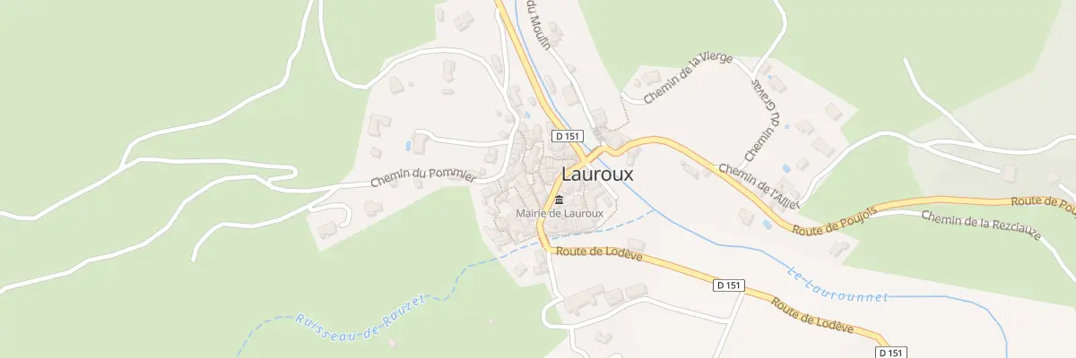 Plan du 5028 Le Village à Lauroux