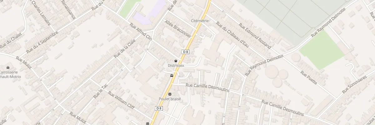 Plan du 74 Rue Georges Pompidou à Saint-Quentin