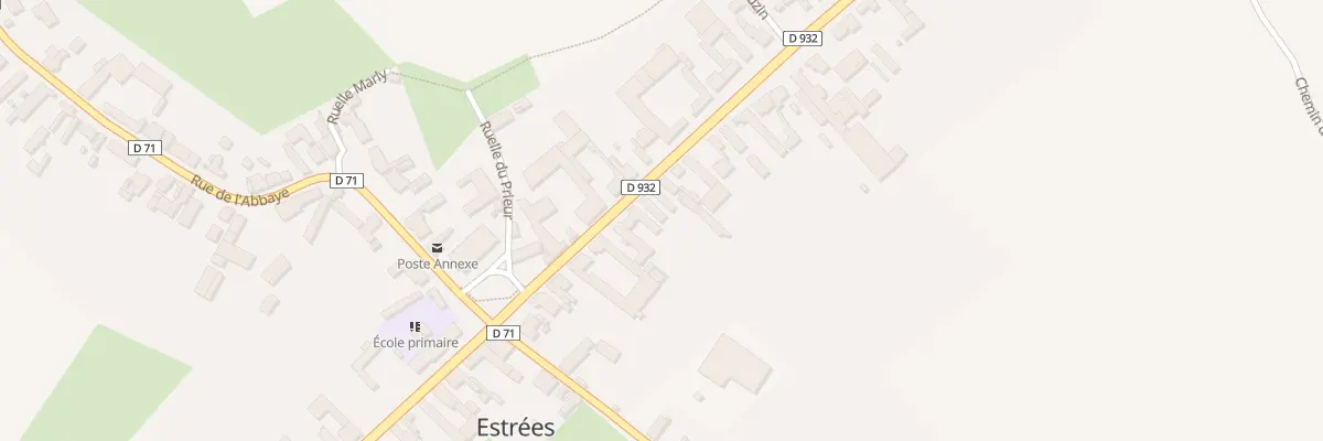 Plan du 49 Rue La Chaussee Brunehaut à Estrées