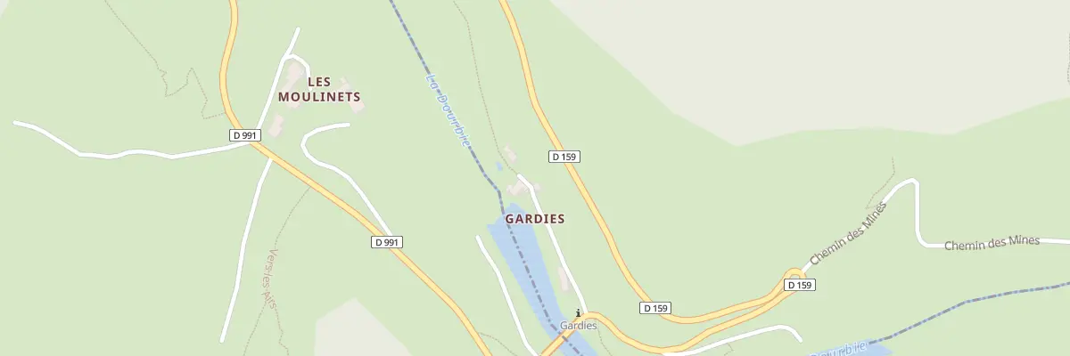 Plan du 5032 Les Mescladous à Revens