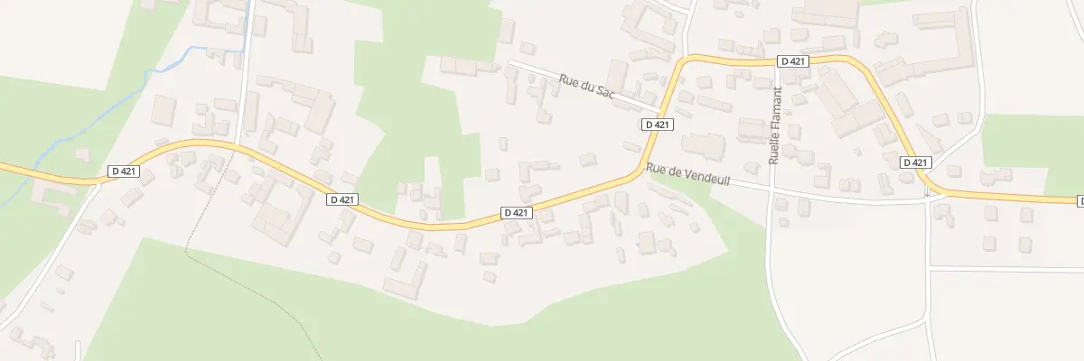 Plan du 2 Rue de la Fontaine à Remigny