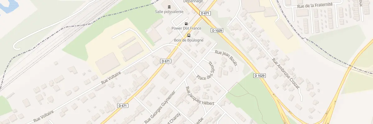 Plan du 2 Rue des Sports à Gauchy