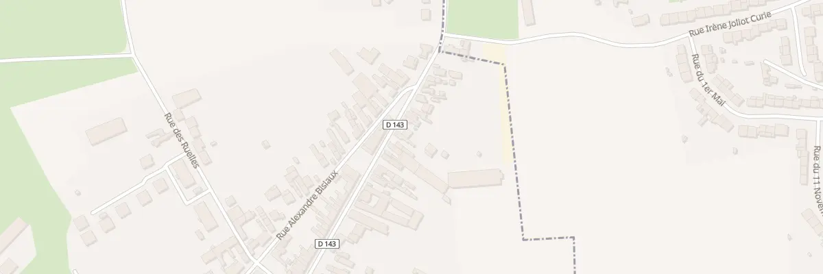 Plan du 60B Rue des Freres Bouhours à Somain