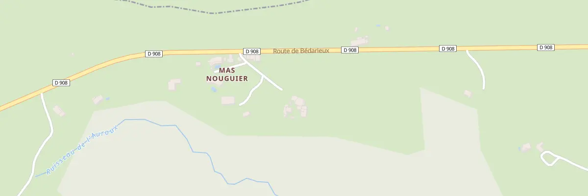 Plan du 5010 Mas de Nouguier à Valmascle
