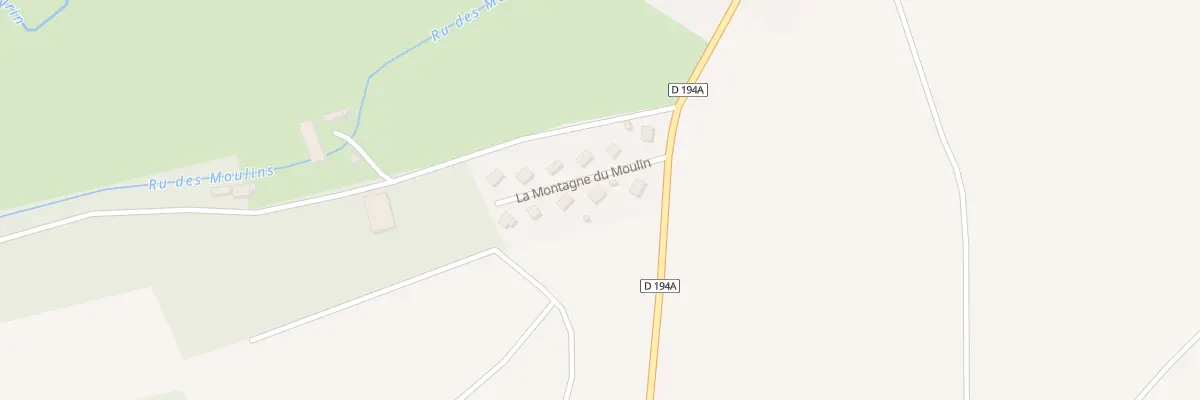 Plan du 4 Montagne du Moulin à La Celle-Saint-Cyr