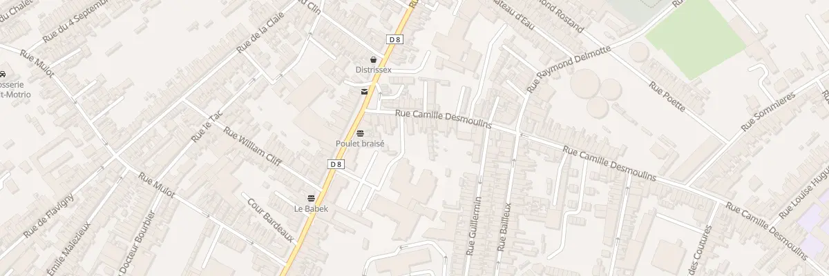 Plan du 14 Rue Camille Desmoulins à Saint-Quentin