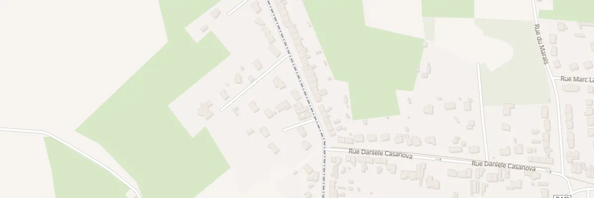 Plan du 43A Rue du Pre Tolu à Somain