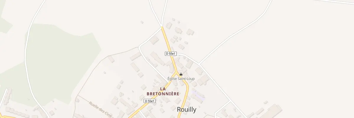 Plan du 18 Rue de l’Eglise à Rouilly