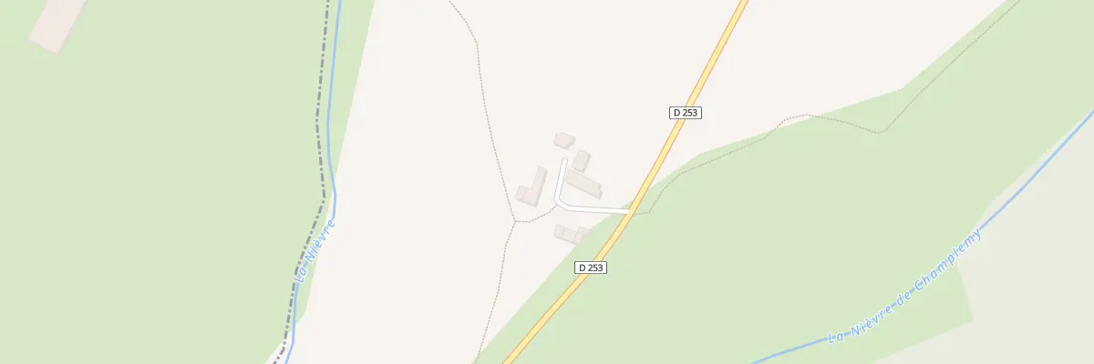 Plan du 316 La Lombarderie à Champlemy