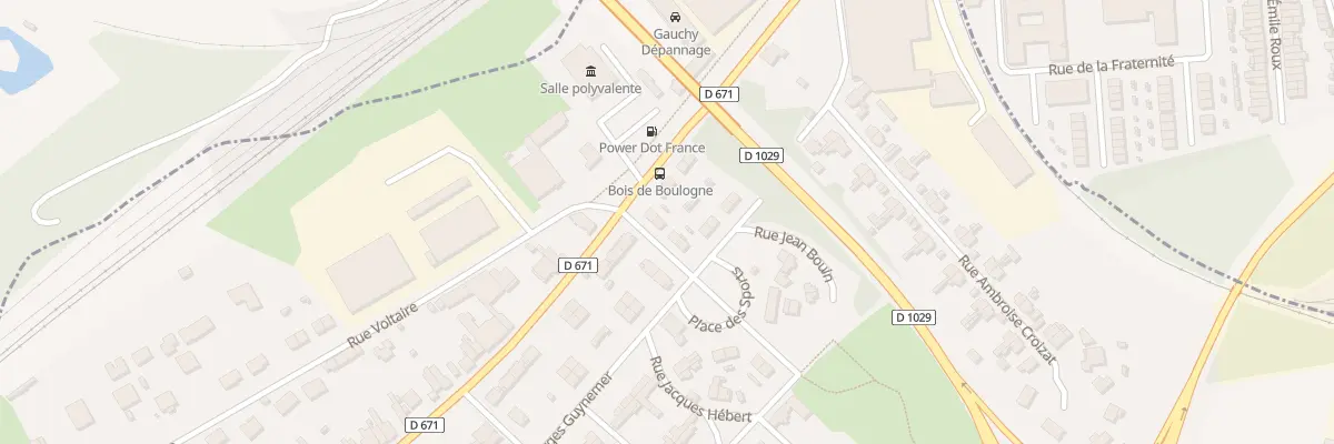 Plan du 3 Rue des Sports à Gauchy