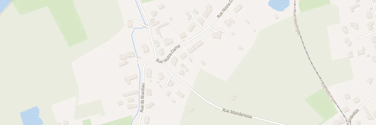 Plan du 2 Rue Notre Dame à Thun-l’Évêque