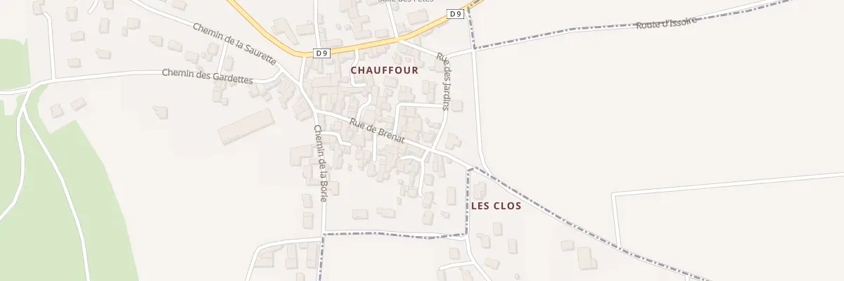 Plan du 13 Rue de Brenat (chauffour) à Orbeil