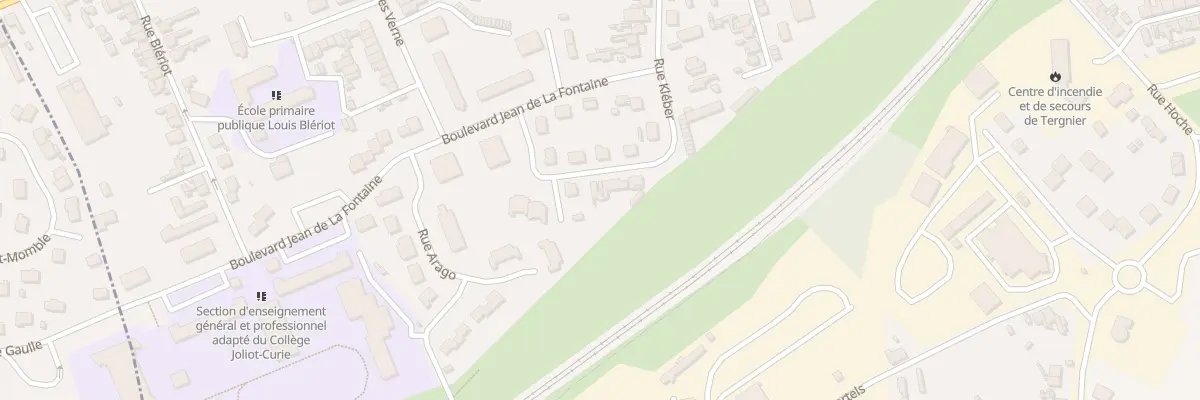 Plan du 77 Rue Kléber à Tergnier