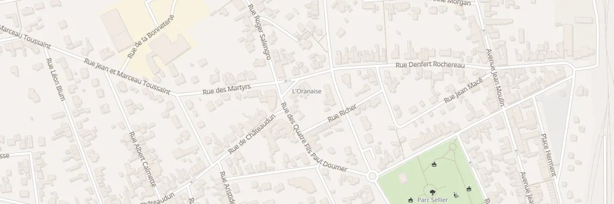 Plan du 71 Rue Denfert Rochereau à Tergnier