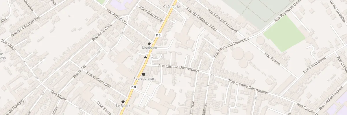Plan du 11 Rue Camille Desmoulins à Saint-Quentin