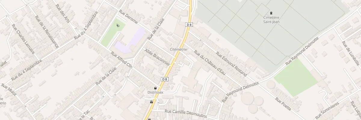 Plan du 94 Rue Georges Pompidou à Saint-Quentin