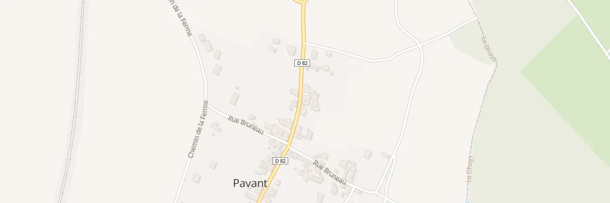 Plan du 90 Rue Jean de la Fontaine à Pavant