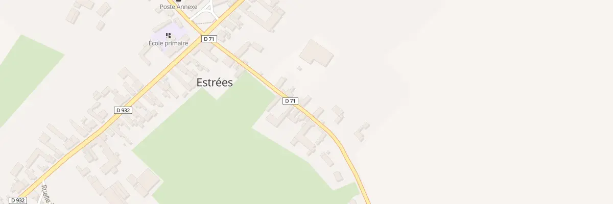 Plan du 6 Rue de Joncourt à Estrées
