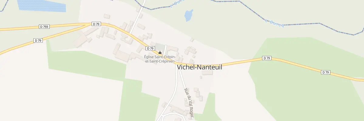 Plan du 19 Rue de l’Ourcq à Vichel-Nanteuil