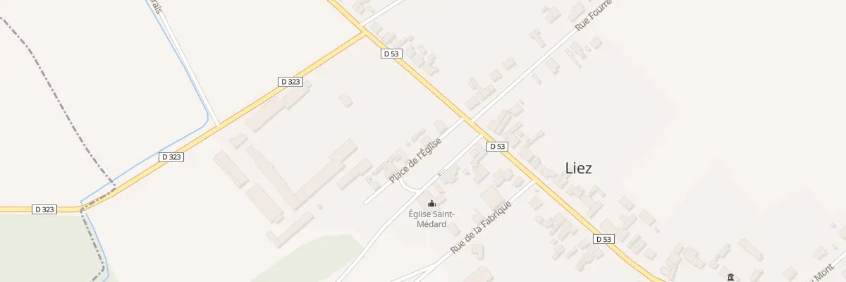 Plan du 4 Rue de la Place à Liez