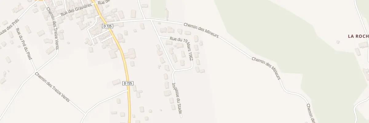 Plan du 8 Rue du 19 Mars 1962 à Beaulieu