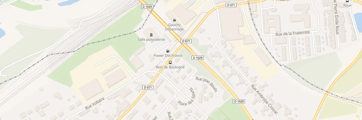 Plan du 96 Rue Pierre Sémard à Gauchy