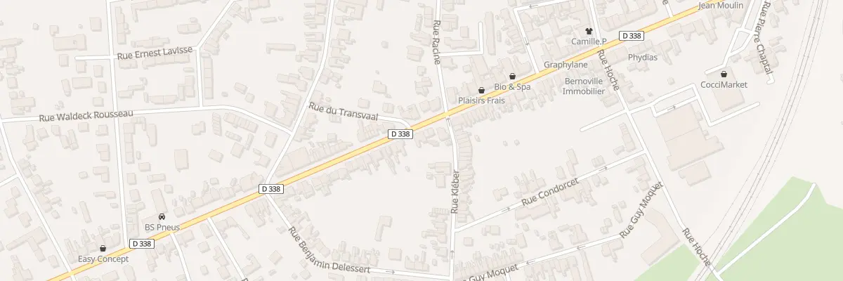Plan du 95 Bd Gambetta à Tergnier