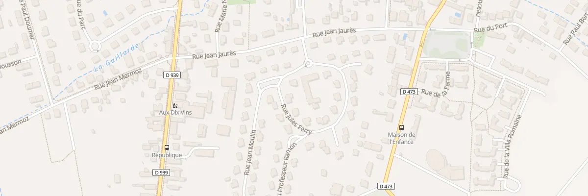 Plan du 3 Rue Jules Ferry à Saint-Clément